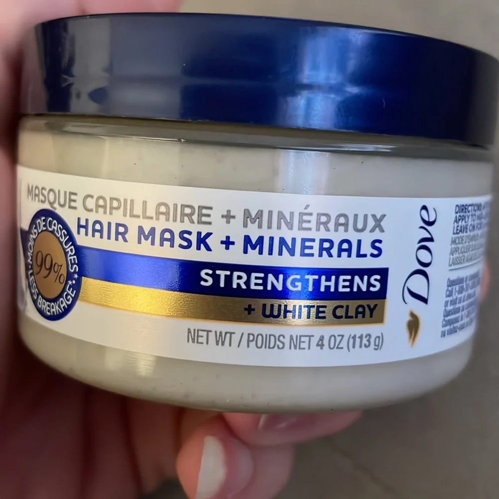 Dove Hair Mask and Minerals